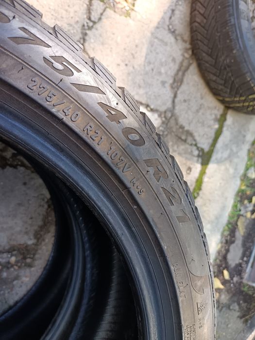 Anvelope BMW 275 40 21 și 315 35 21 pirelli runflat 2022 5.5-6.8mm