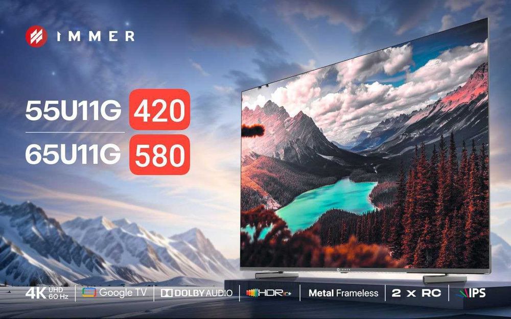 Телевизор IMMER 86 и все моделы есть, установка прошивка доставка есть