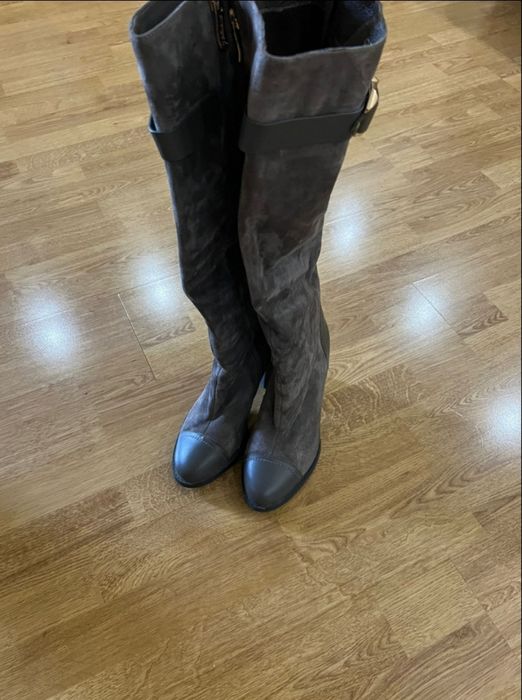 Сапоги Женские зимние КОЖА 38 размер