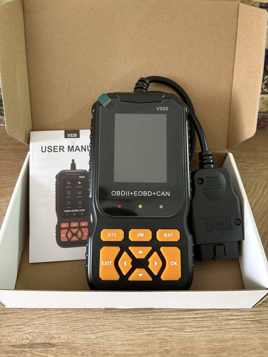 Diagnoza auto multimarca tester OBD2 color nou!