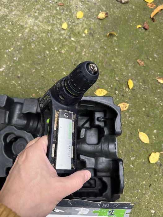 Винтоверт, бормашина festool c18