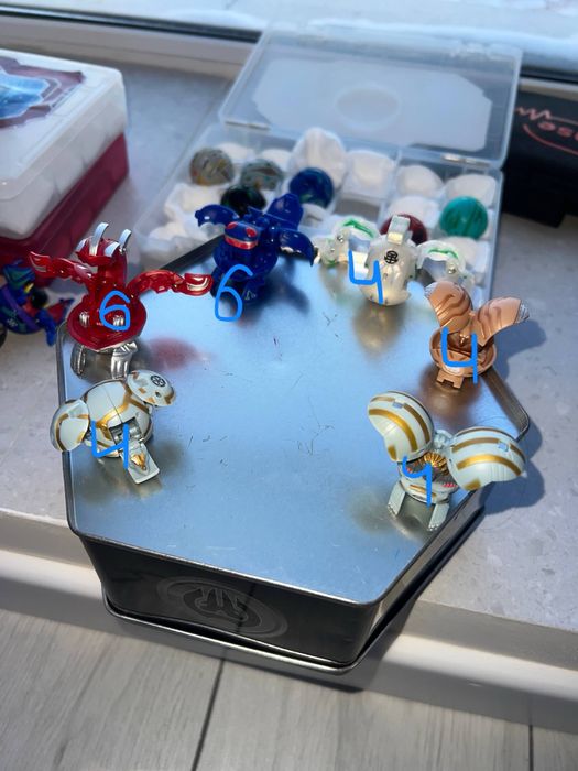 Бакуганы Bakugan оригинальные, поштучно