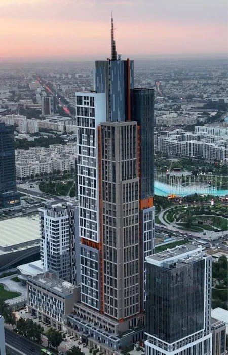 ЖК Nest One Ташкент Сити, квартира студийная евродвушка. 40.2м2 .