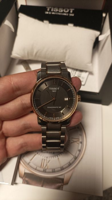 Мъжки часовник Тисо Tissot Powermatic 80