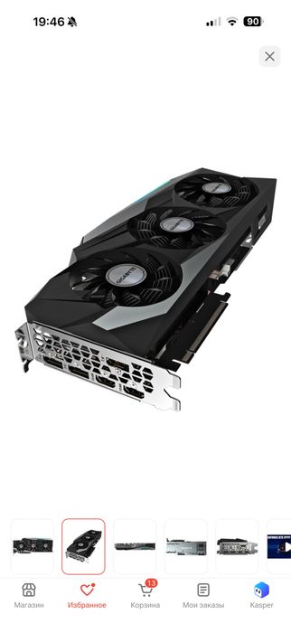 Видео карт Gigabyte geforce RTC 3090 gaming OC 24 gb