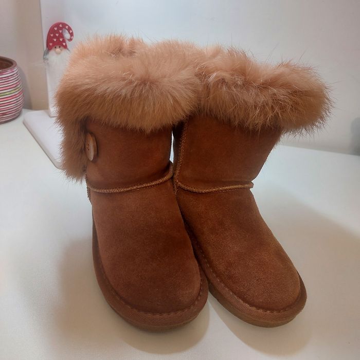 Ugg fetita piele naturala