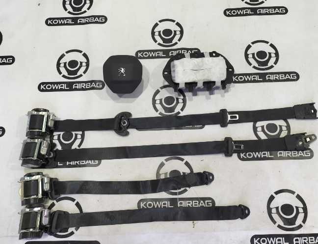 Peugeot 208 209 2008 plansa de bord - kit airbag - centuri siguranta