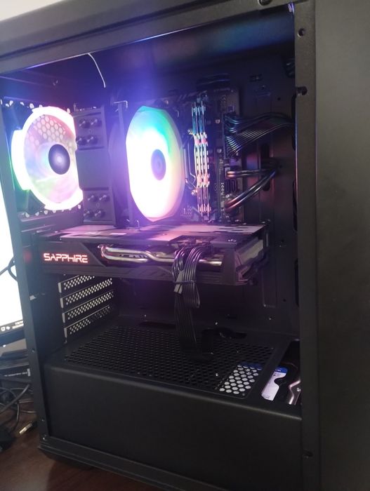 PC Gaming i5 11400f/16gb/SSD/HDD/RX 5700 XT 8gb, eventual monitor