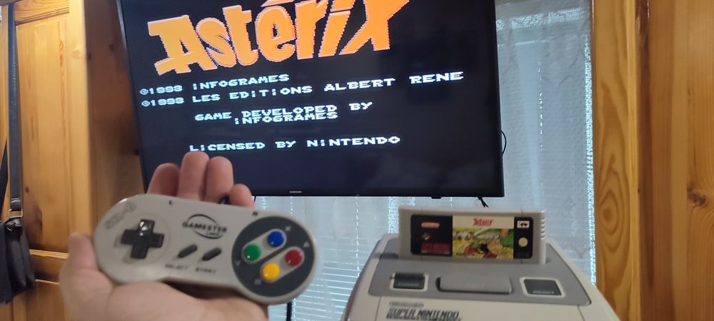 Nintendo SNES пълен комплект