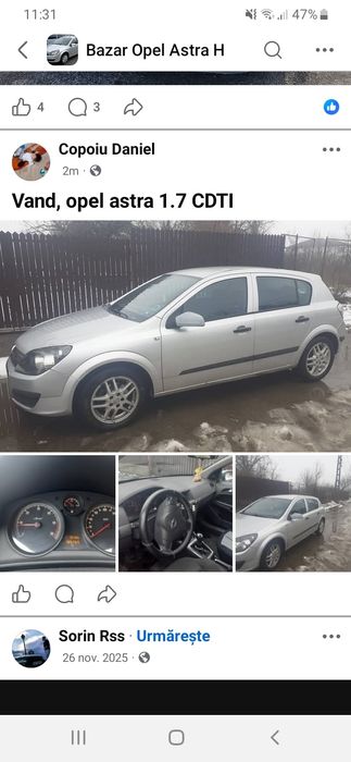 Vand opel astra H 1.7 CDTI