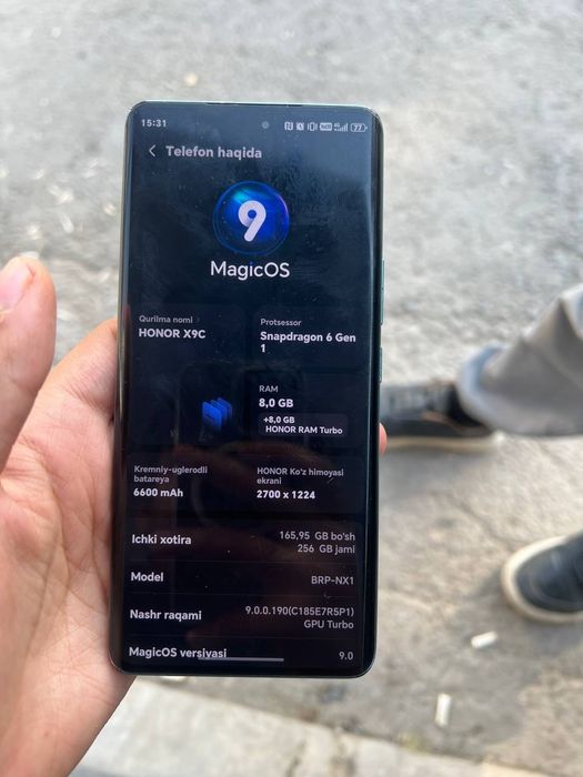 Honorx9c yana kelishiladi
