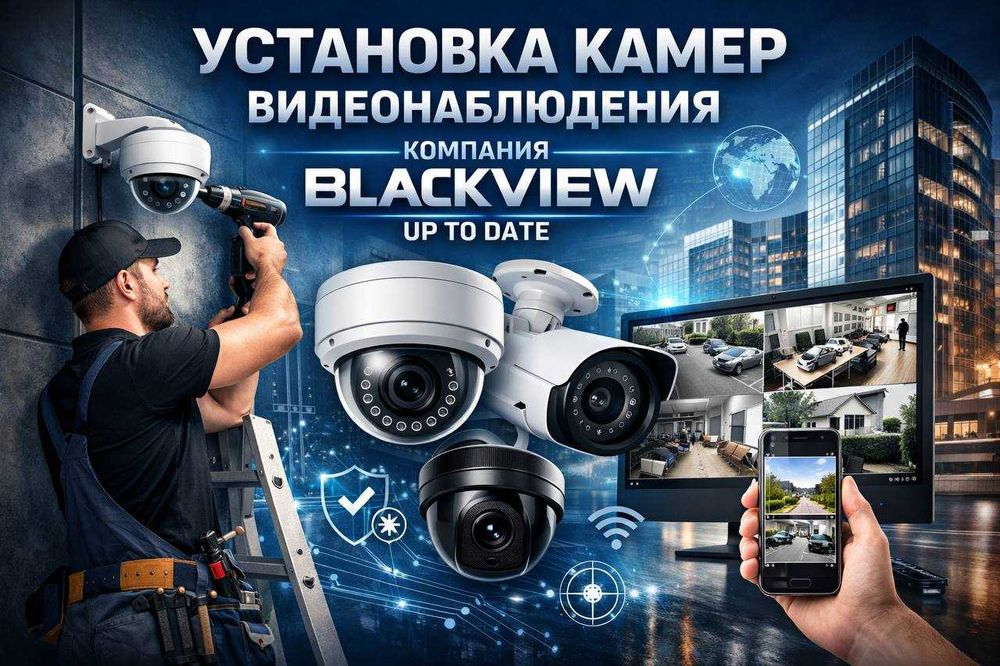 Камеры видеонаблюдения Hiwatch Установка за 1 день беспроводные камеры