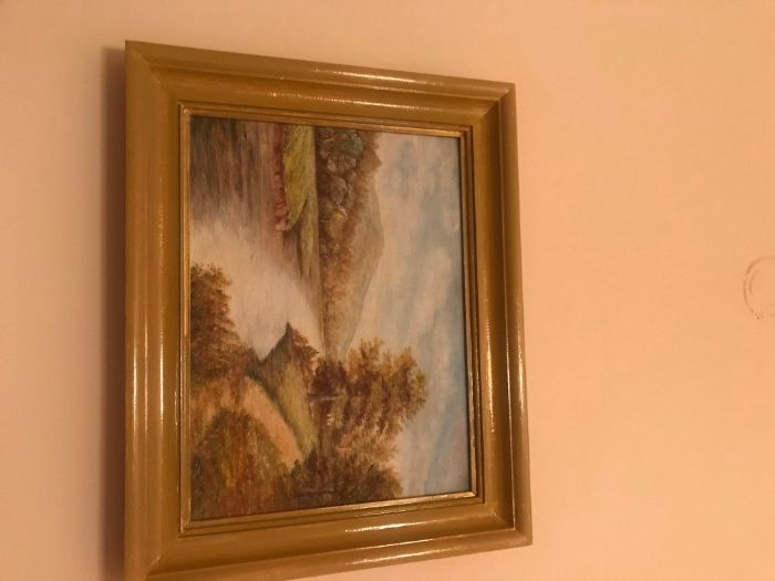 Продавам картина - масло на платно от 1966год