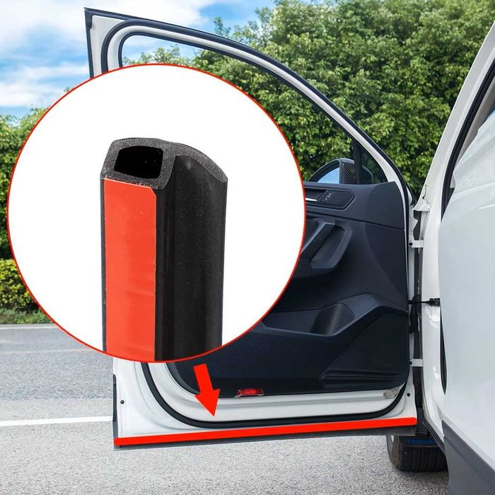 Уплътнителна лента за врата капак или багажник на кола защита от вятър