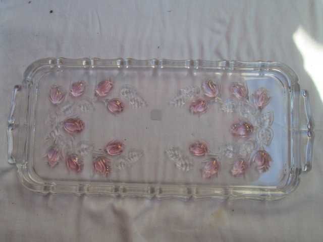 WMF ново немско марково стъклено плато за сладкиши.