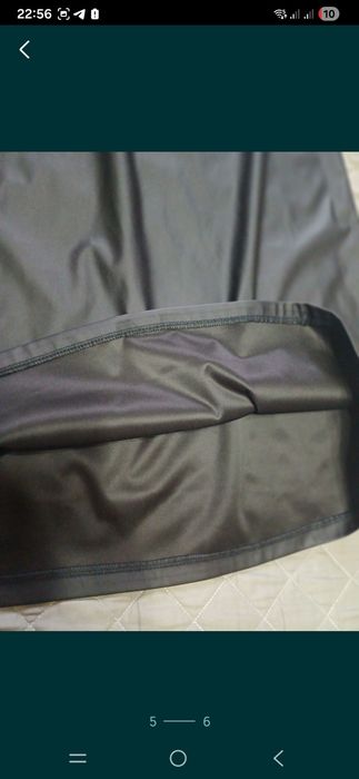 Юбка эко кожа кожаная