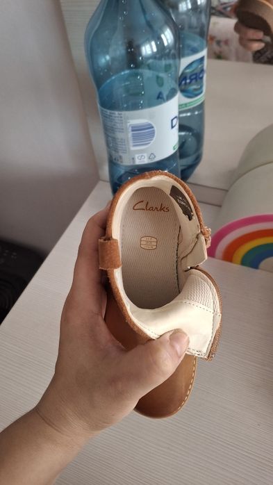 Ghete fetițe primăvară-toamnă Clarks piele naturala 29