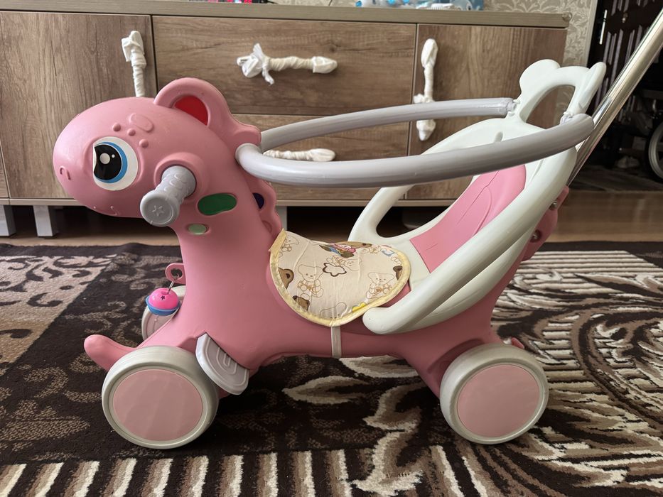 Лошадка-качалка 2в 1