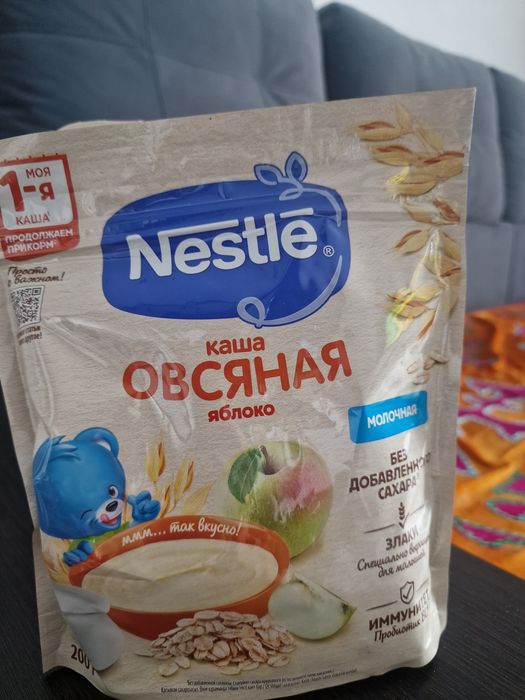 Детская каша с 6 месяцев