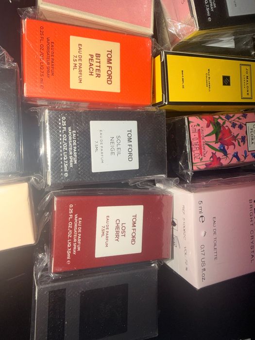 Mini perfumes prada Dior Gucci ysl Tom Ford