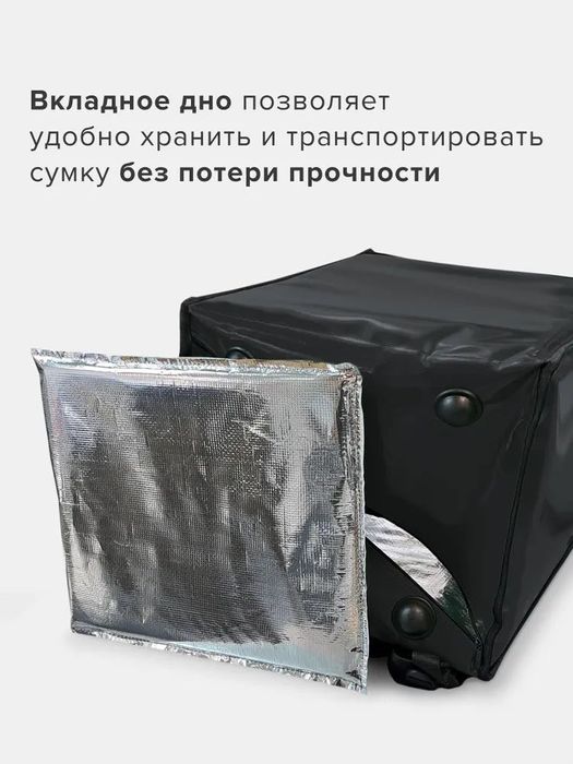 Термосумка рюкзак для доставки еды