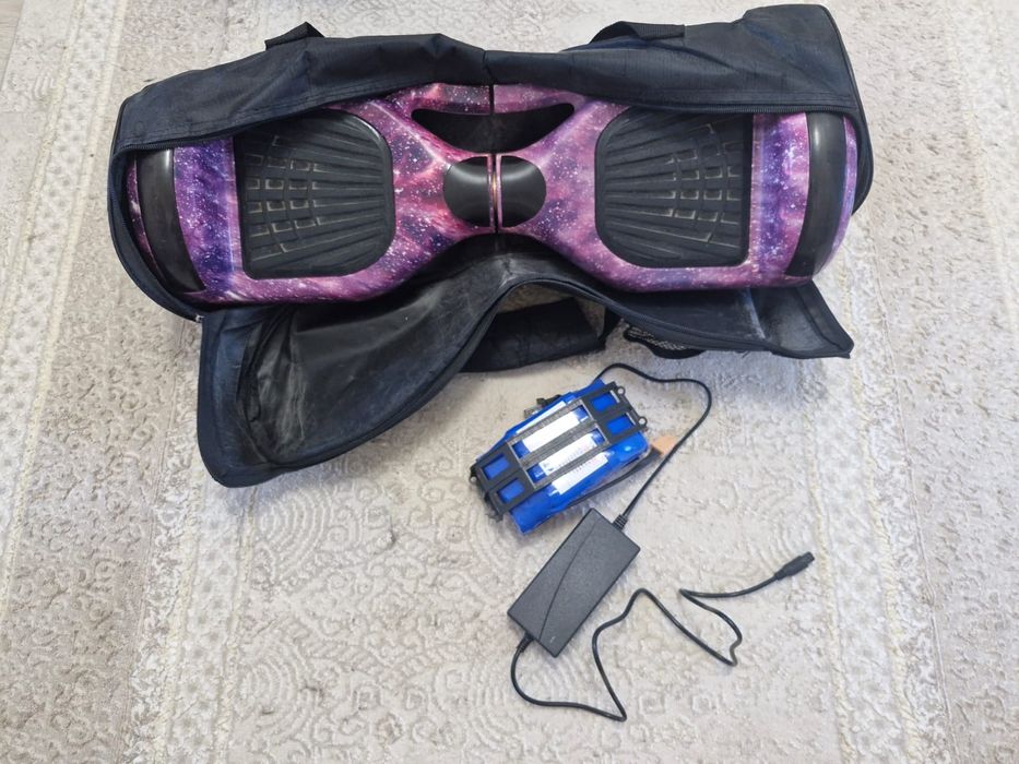 Гироскутор сиреневый