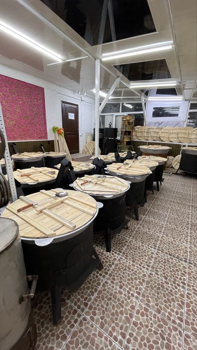 Казан ошак,баня пешь