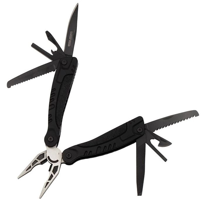 Cleste multifunctional, Survival Gear, otel, 18 functii, 24 cm