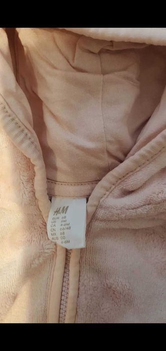 Set flausat fetite H&M marimea 68