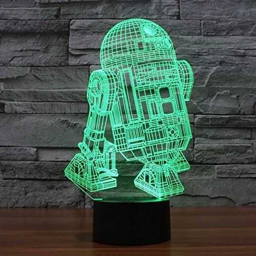 3D лампа,Star Wars,Spiderman,goku,Batman,Mewtwo,Iron Man, Mario