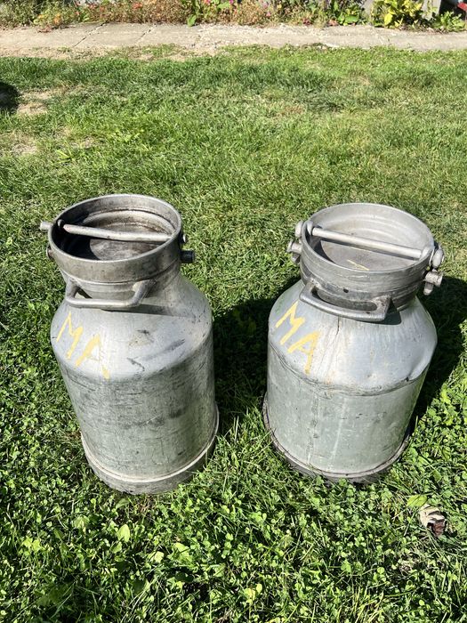 Bidoane aluminiu 25L anii’70