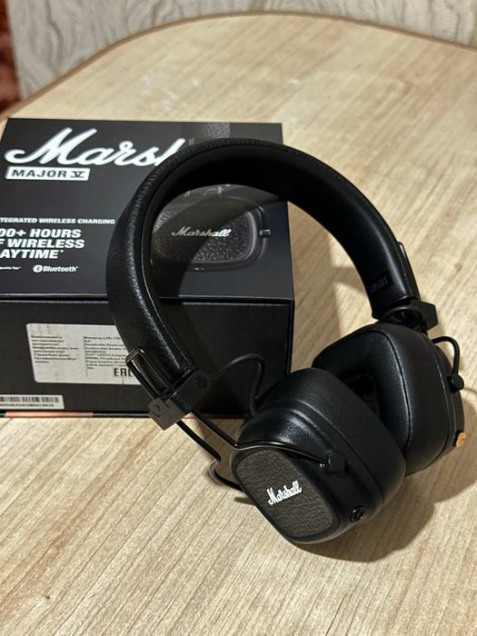 Новые Marshall Major V Black — оригинал