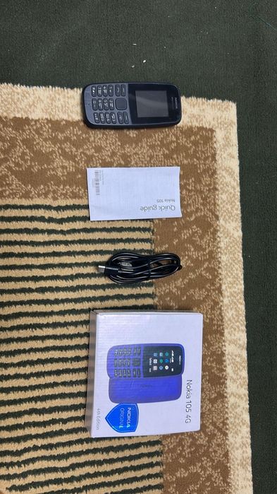 Nokia 105 4g в черном цвете