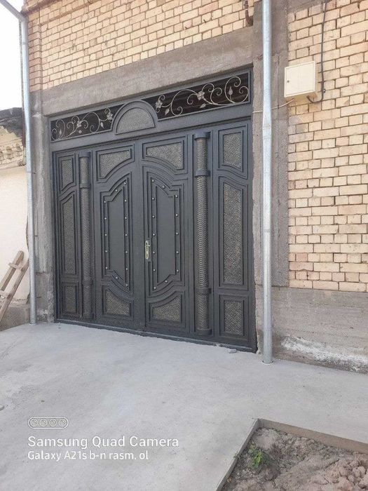Металлические железные Ворота, Temir darvoza Naves, Цех хайтек
