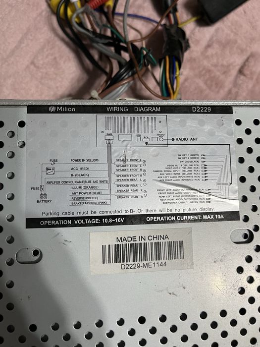 Vand radio auto cu, CD