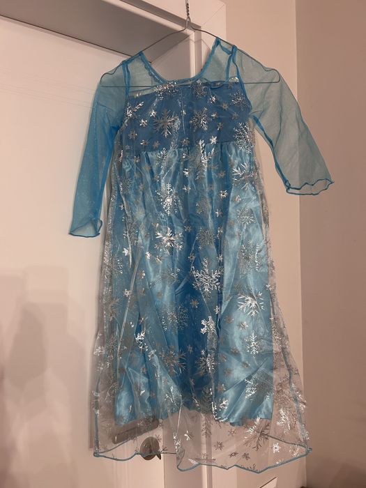 Rochie printesa Elsa Frozen, Halloween, Vrajitoare