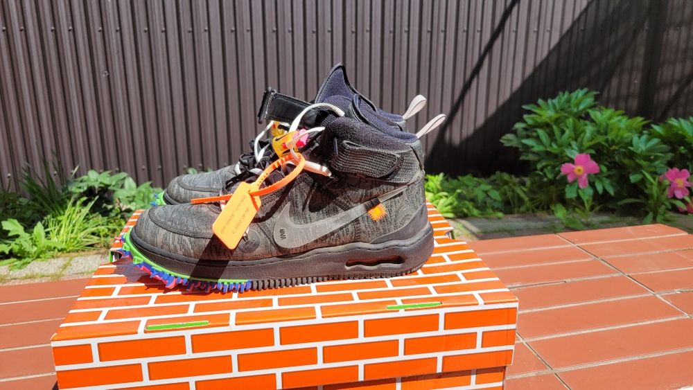 Adidasi Nike x Off White Air Force 1 mid