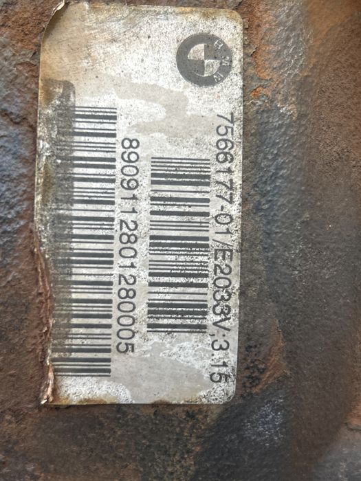 Grup spate Bmw e91 motor 3.0 benzina cutie vit. Manuala, raport 3.15