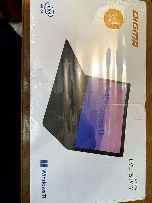 Ноутбук Digma Windows 11 (Состояние: новое, неиспользованный)