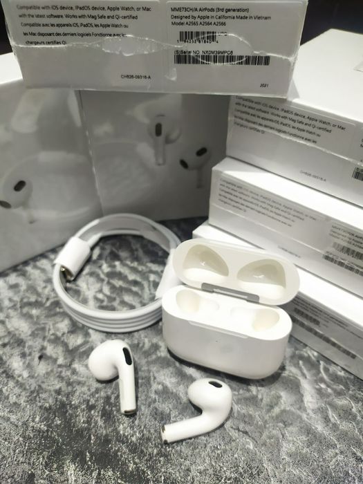 БЕПУЛ Доставка, Янги airpods 3 Lux версия, 2024/25 Юқори сифатлиси!.