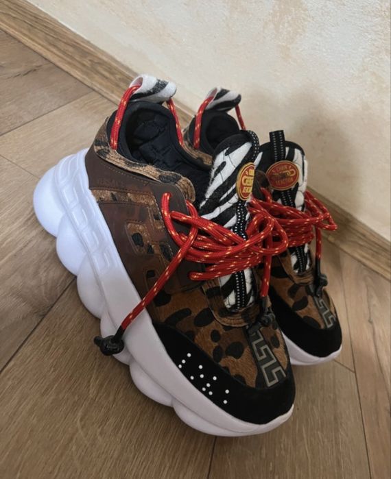 versace chain reaction leopard
