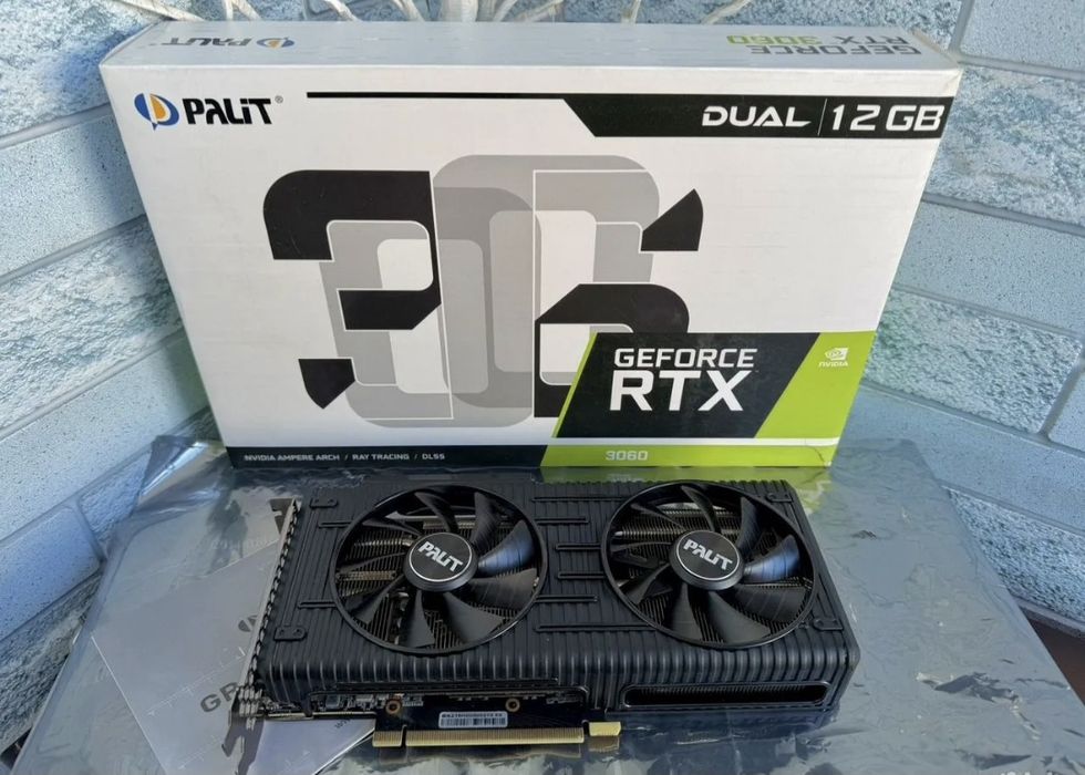 Видеокарта PALIT RTX3060 DUAL 12G