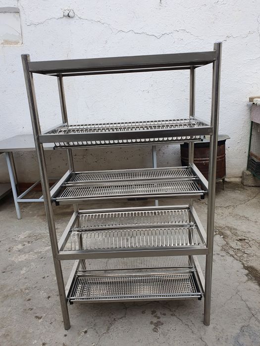 Стеллаж сушилка нержавейка