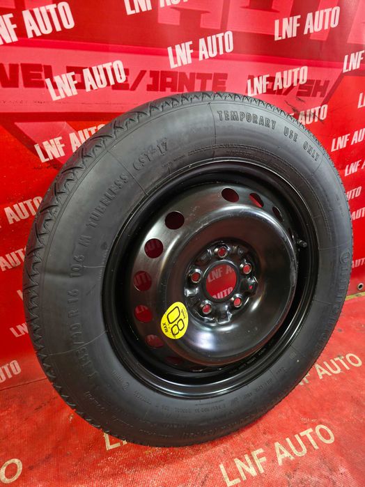 Roata Rezerva SLIM 5x114.3 16'' OEM Dacia Renault Captur Arkana Nissan