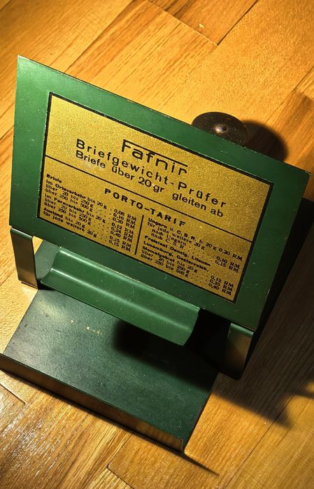 Cântar basculant vintage Fafnir