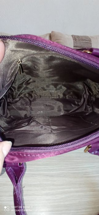 Нова чанта, цвят циклама.