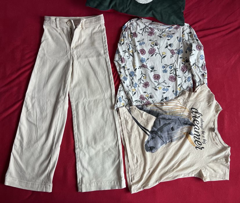 Lot haine fetite 122-128 H&M