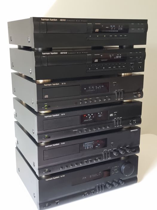 Harman/Kardon - Cassette Tape Deck, Receiver, CD player