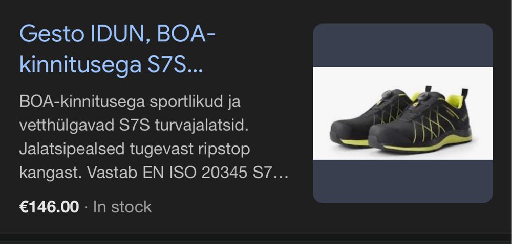 Работни обувки с метално бомбе GESTO WATERPROOF .Номер 40