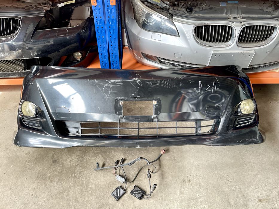 Передний бампер Рестайл на Alphard Альфард